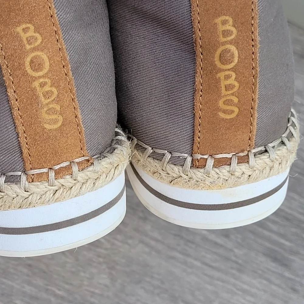 New Bobs Skechers Slip On Espadrilles Sz 9.5